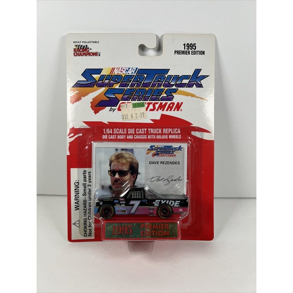 NOS 1995 Racing Champions NASCAR Super Truck Series #7‎ Dave Rezendes 1:64 (5)